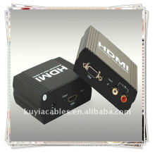 High Quality VGA+ R/L TO HDMI Converter